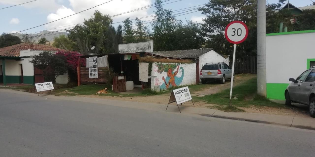 Hostal Caminos De Suesca Hotel Exterior foto